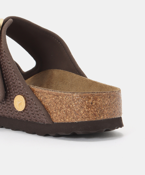 FRAMeWORK（フレームワーク）の「BIRKENSTOCK/ビルケンシュトック ARIZONA BIG BUCKLE RAFFIA（サンダル・レディース・ブラウン・38/37/36）」の5枚目の写真