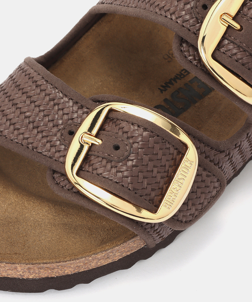 FRAMeWORK（フレームワーク）の「BIRKENSTOCK/ビルケンシュトック ARIZONA BIG BUCKLE RAFFIA（サンダル・レディース・ブラウン・38/37/36）」の8枚目の写真