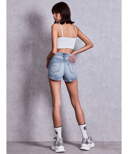GYDA（ジェイダ）の「GG BICOLOR RIB SOX（ソックス/靴下・レディース・ブラック/グレー/オフホワイト・FREE）」の15枚目の写真