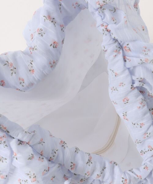 ammy.(エイミードット)の「【 ammy. / エイミードット 】 ワッシャー フラワー トートバッグ/A4対応(トートバッグ・レディース・パープル/アイボリー/ブルー・FREE)」の7枚目の写真