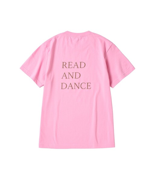 bonjour records（ボンジュールレコーズ）の「LOST GIRLS BOOKS/ロストガールズブックス for bonjour records BIG LOGO T-Shirt（Tシャツ/カットソー・レディース・ピンク/ホワイト・FREE）」の5枚目の写真