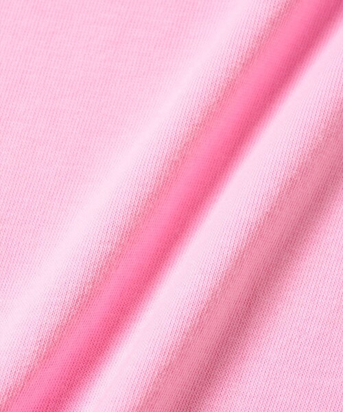 bonjour records（ボンジュールレコーズ）の「LOST GIRLS BOOKS/ロストガールズブックス for bonjour records BIG LOGO T-Shirt（Tシャツ/カットソー・レディース・ピンク/ホワイト・FREE）」の16枚目の写真