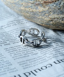 MAISON CLUB(���]���N���u)�́yMAISON CLUB�zPlain Anchor Chain Ring Silver925 KUN(�����O)