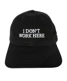 IDEA BOOKS（アイディアブックス）の「IDEA/アイデア SORRY I DONT WORK HERE HAT（キャップ）」