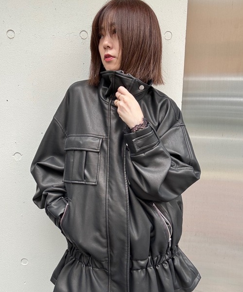Henon.（ヘノン）の「ECO FUR BLOUSON（ブルゾン）」 - WEAR