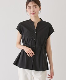 ハイストレッチペプラムブラウス