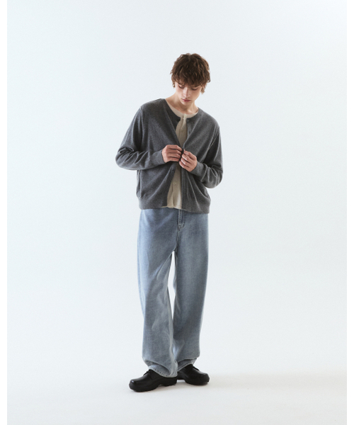 THEENDQUESTION（ジエンドクエスチョン）の「Double layer cardigan / GRAY（カーディガン/ボレロ・レディース・その他・1/2）」の10枚目の写真