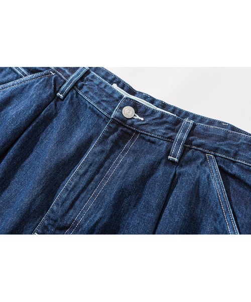 Liberaturs(リベレーター)の「デニムタックショーツ/DENIM TUCK SHORTS(デニムパンツ・メンズ・インディゴブルー/ブルー・SMALL/MEDIUM)」の15枚目の写真
