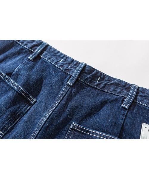 Liberaturs(リベレーター)の「デニムタックショーツ/DENIM TUCK SHORTS(デニムパンツ・メンズ・インディゴブルー/ブルー・SMALL/MEDIUM)」の8枚目の写真