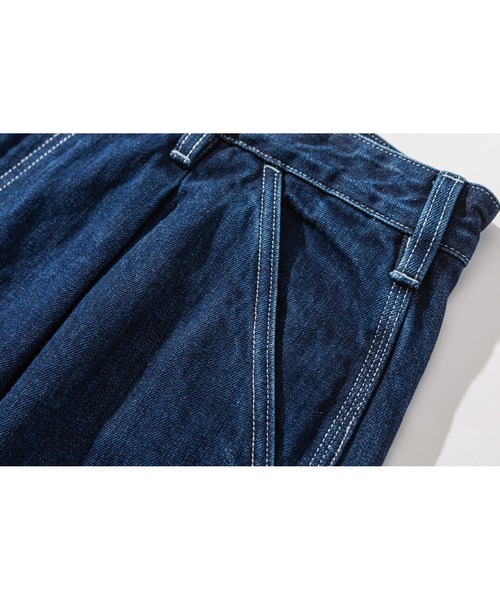 Liberaturs(リベレーター)の「デニムタックショーツ/DENIM TUCK SHORTS(デニムパンツ・メンズ・インディゴブルー/ブルー・SMALL/MEDIUM)」の9枚目の写真
