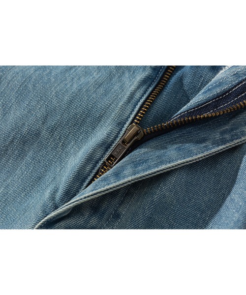 Liberaturs(リベレーター)の「デニムタックショーツ/DENIM TUCK SHORTS(デニムパンツ・メンズ・インディゴブルー/ブルー・SMALL/MEDIUM)」の5枚目の写真