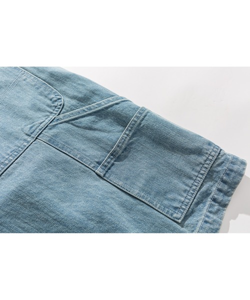 Liberaturs(リベレーター)の「デニムタックショーツ/DENIM TUCK SHORTS(デニムパンツ・メンズ・インディゴブルー/ブルー・SMALL/MEDIUM)」の6枚目の写真