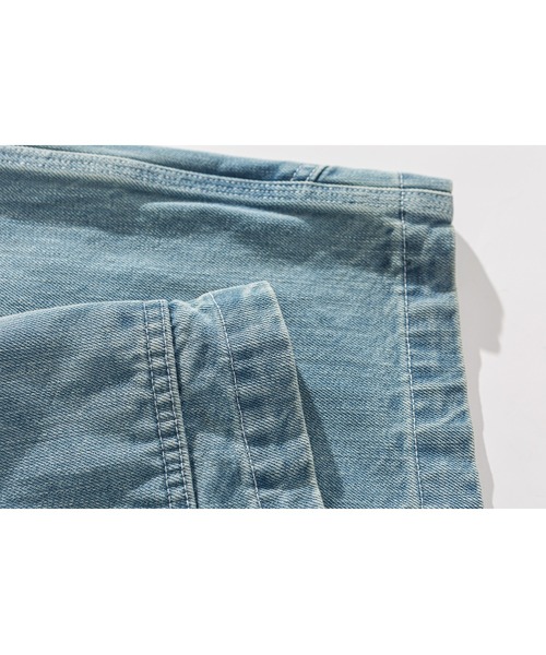 Liberaturs(リベレーター)の「デニムタックショーツ/DENIM TUCK SHORTS(デニムパンツ・メンズ・インディゴブルー/ブルー・SMALL/MEDIUM)」の7枚目の写真