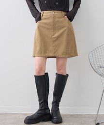 【NOGLE/ノグル】ミニコーデュロイスカート