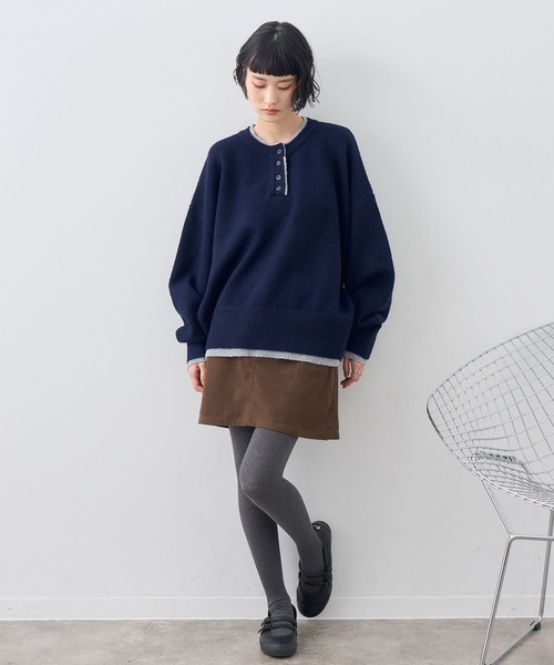 NOGLE(ノグル)の「【NOGLE/ノグル】ミニコーデュロイスカート(スカート・レディース・ベージュ/ブラウン/ブラック・M/S)」の11枚目の写真