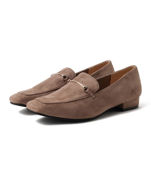 BEAMS HEART スエード ローファー ダークブラウン BEAMS HEART｜ビームスハートのローファー（ブラウン/茶色系・～3cm