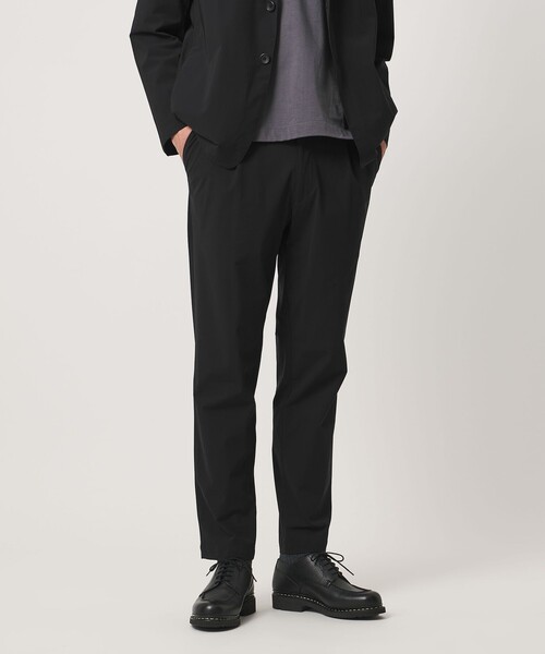 UNITED ARROWS(ユナイテッドアローズ)の「ナイロン/ポリウレタン エコニール 1プリーツ ハーフギャザー イージーパンツ タテヨコストレッチ(その他パンツ・メンズ・ブラック/モカ・M/XL/S/L)」の10枚目の写真