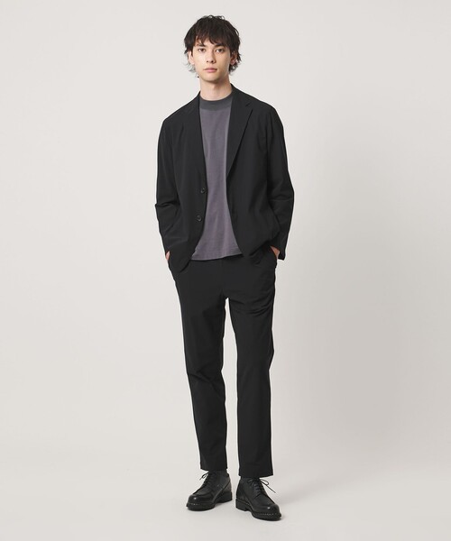UNITED ARROWS(ユナイテッドアローズ)の「ナイロン/ポリウレタン エコニール 1プリーツ ハーフギャザー イージーパンツ タテヨコストレッチ(その他パンツ・メンズ・ブラック/モカ・M/XL/S/L)」の11枚目の写真