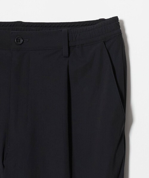 UNITED ARROWS(ユナイテッドアローズ)の「ナイロン/ポリウレタン エコニール 1プリーツ ハーフギャザー イージーパンツ タテヨコストレッチ(その他パンツ・メンズ・ブラック/モカ・M/XL/S/L)」の3枚目の写真