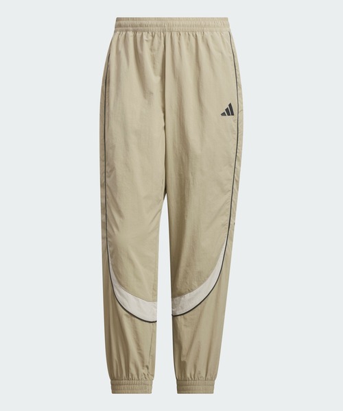 adidas(アディダス)の「ブランドラブ ルーズフィット ライトウーブン フルレングス エラスティックカフ パンツ / アディダス adidas(スウェットパンツ・メンズ・ベージュ系その他・3XL/XX-LARGE/X-LARGE/SMALL/MEDIUM/LARGE/X-SMALL)」の6枚目の写真