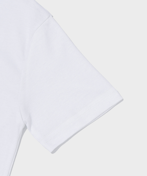 CARGOBROS FOR WOMAN(カーゴブロスフォーウィメン)の「CFWドットロゴショート半袖Tシャツ(ホワイト)(Tシャツ/カットソー・レディース・その他・FREE)」の4枚目の写真
