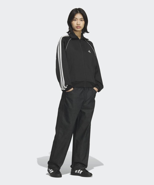 adidas(アディダス)の「スタジアム CHROME ルーズフィット デニムパンツ / アディダス adidas(その他パンツ・レディース・ブラック・X-SMALL/X-LARGE/SMALL/MEDIUM/LARGE/XX-LARGE)」の5枚目の写真
