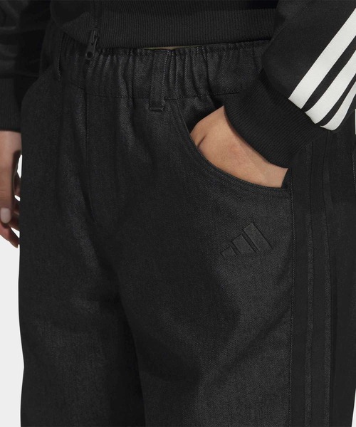 adidas(アディダス)の「スタジアム CHROME ルーズフィット デニムパンツ / アディダス adidas(その他パンツ・レディース・ブラック・X-SMALL/X-LARGE/SMALL/MEDIUM/LARGE/XX-LARGE)」の3枚目の写真