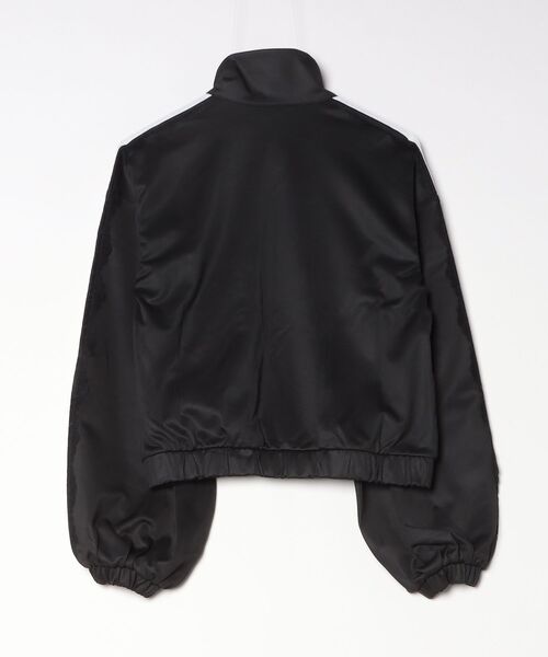 adidas(アディダス)の「レース オーバーサイズ アーカイブ トラックトップ / ジャージ / トラックジャケット / アディダスオリジナルス adidas Originals(ジャージ・レディース・ブラック・3XL/X-SMALL/XX-LARGE/X-LARGE/LARGE/MEDIUM/SMALL)」の2枚目の写真