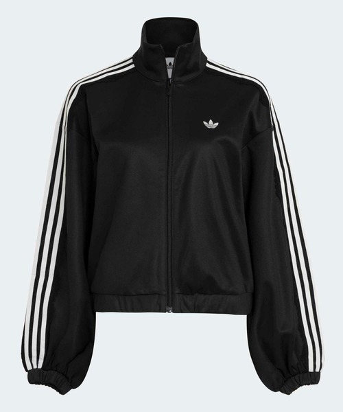 adidas(アディダス)の「レース オーバーサイズ アーカイブ トラックトップ / ジャージ / トラックジャケット / アディダスオリジナルス adidas Originals(ジャージ・レディース・ブラック・3XL/X-SMALL/XX-LARGE/X-LARGE/LARGE/MEDIUM/SMALL)」の8枚目の写真