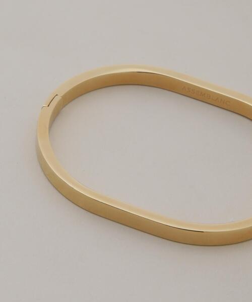 NANO universe(ナノユニバース)の「ASSEMBLANC JEWELRY/別注 Bangle(バングル/リストバンド・メンズ・ゴールド・FREE)」の7枚目の写真