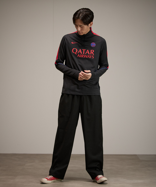 NIKE（ナイキ）の「【NIKE / ナイキ】PSG M NK DF STRK DRILL TOP K（Tシャツ/カットソー・メンズ・ブラック・SMALL/MEDIUM/LARGE/X-LARGE）」の2枚目の写真