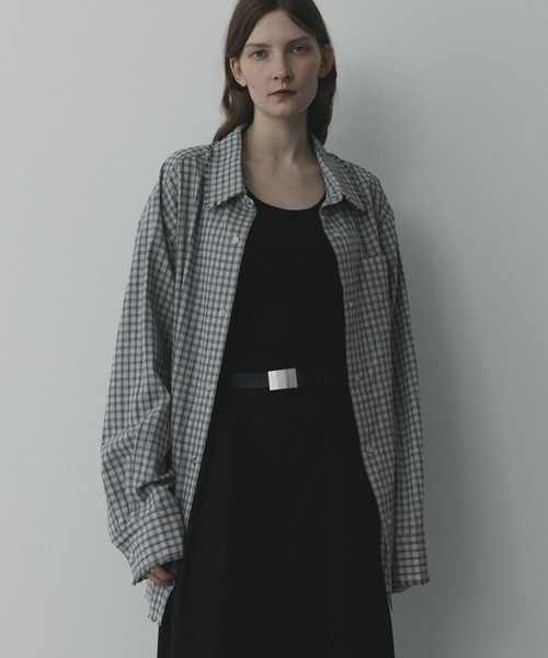 CLEL】Basic/Spray Rib Knit Short Sleeve Shirt Cardigan