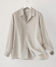 STUDIOUS(�X�e���f�B�I�X)�́ySTUDIOUS�zLinen��ool Cupra Shirts(�V���c/�u���E�X)