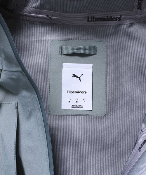 Liberaiders(リベレイダース)の「Liberaiders ×PUMA / LIGHT JACKET / 720012502 秋服 冬服(ブルゾン・メンズ・グリーン・L)」の3枚目の写真