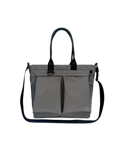 ROOTOTE(ルートート)の「ルートート / A4 PC収納 トートバッグ 3WAY 撥水 軽量 通勤 通学 SC.アーキャトルワイド.リップストップ-A(ショルダーバッグ・レディース・チャコールグレー/ブラウン/カーキ/ブラック・FREE)」の3枚目の写真