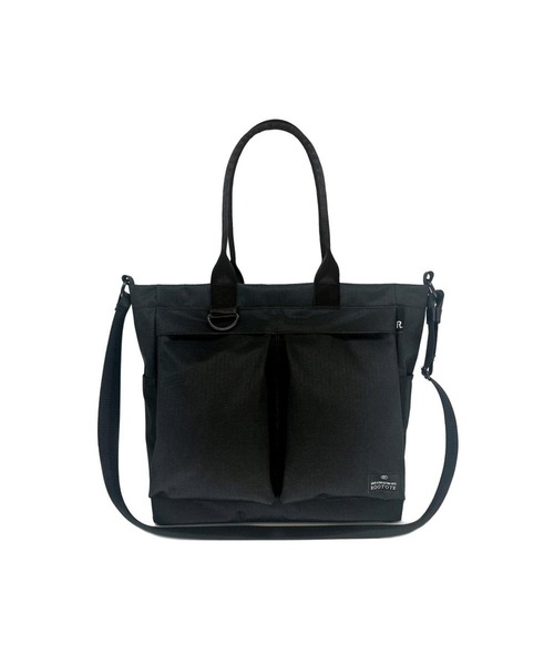 ROOTOTE(ルートート)の「ルートート / A4 PC収納 トートバッグ 3WAY 撥水 軽量 通勤 通学 SC.アーキャトルワイド.リップストップ-A(ショルダーバッグ・レディース・チャコールグレー/ブラウン/カーキ/ブラック・FREE)」の2枚目の写真