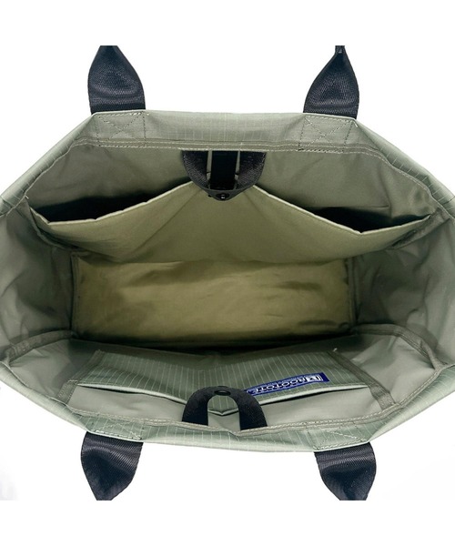 ROOTOTE(ルートート)の「ルートート / A4 PC収納 トートバッグ 3WAY 撥水 軽量 通勤 通学 SC.アーキャトルワイド.リップストップ-A(ショルダーバッグ・レディース・チャコールグレー/ブラウン/カーキ/ブラック・FREE)」の7枚目の写真