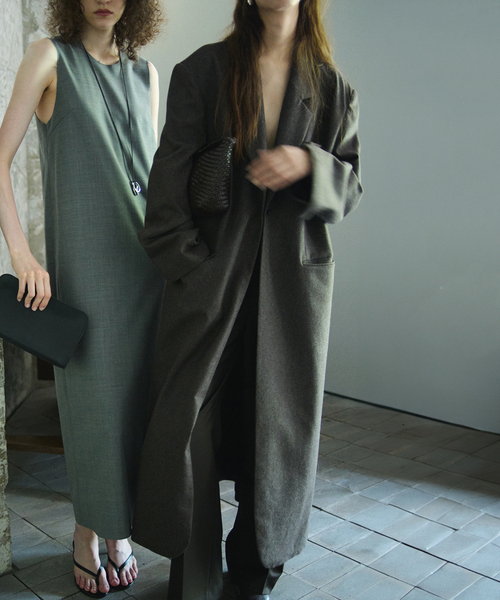 plage(プラージュ)の「《六本木店・WEB限定》R’IAM VERY LONG TAILORD コート(その他アウター・レディース・ブラウン・40/38/36)」の1枚目の写真