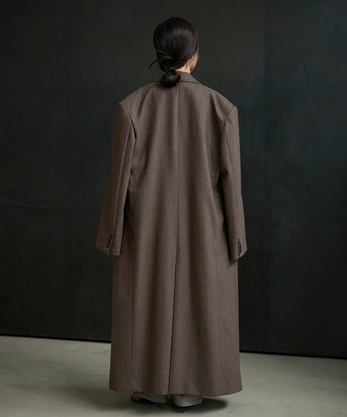 plage(プラージュ)の「《六本木店・WEB限定》R’IAM VERY LONG TAILORD コート(その他アウター・レディース・ブラウン・40/38/36)」の5枚目の写真