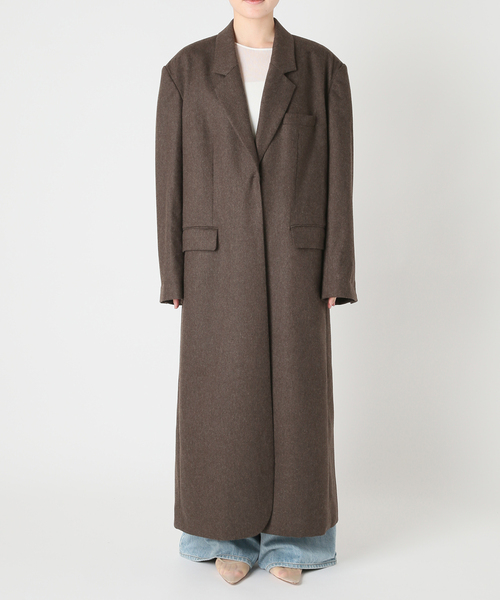 plage(プラージュ)の「《六本木店・WEB限定》R’IAM VERY LONG TAILORD コート(その他アウター・レディース・ブラウン・40/38/36)」の6枚目の写真