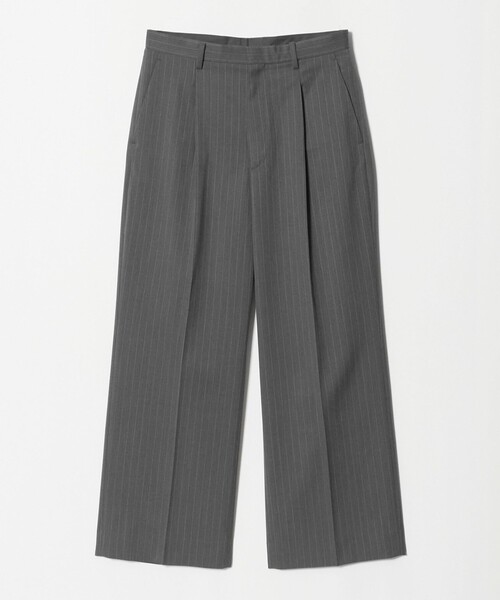 BEAUTY&YOUTH UNITED ARROWS(ビューティーアンドユースユナイテッドアローズ)の「ピンストライプ ワイド ストレート スラックス NO.10(スラックス・メンズ・ブラック/グレー系・S/L/M/XL)」の10枚目の写真