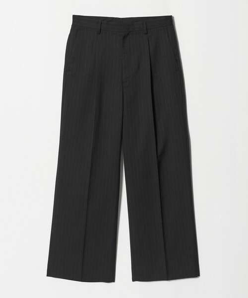 BEAUTY&YOUTH UNITED ARROWS(ビューティーアンドユースユナイテッドアローズ)の「ピンストライプ ワイド ストレート スラックス NO.10(スラックス・メンズ・ブラック/グレー系・S/L/M/XL)」の20枚目の写真