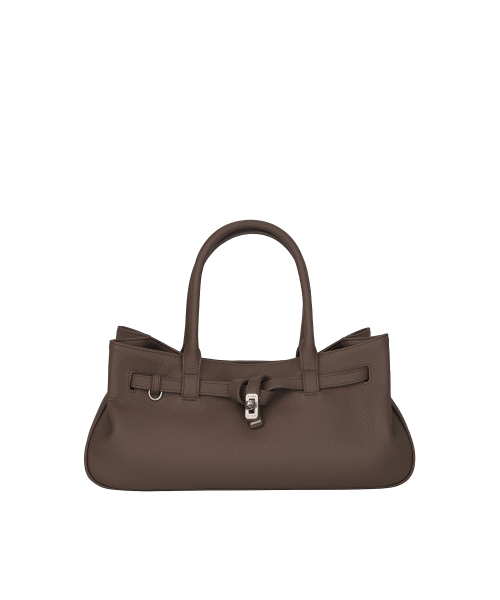 SIYAZU（シヤジュ）の「SIAC3142 Velu Bag_Brown（トートバッグ・レディース・ブラウン・ONE）」の2枚目の写真