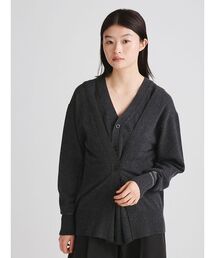 2WAYウールデザインカーデ