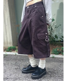 anyonemore（エニワンモア）の「ビッグバックルカーゴポケットバミューダパンツ（その他パンツ）」