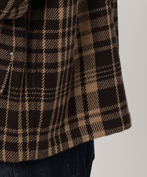 Mackintosh(マッキントッシュ)の「MACKINTOSH HUMBIE SL SHORT コットンチェック ショートブルゾン(ブルゾン・メンズ・ブラウン系その他・40/38/36)」の11枚目の写真