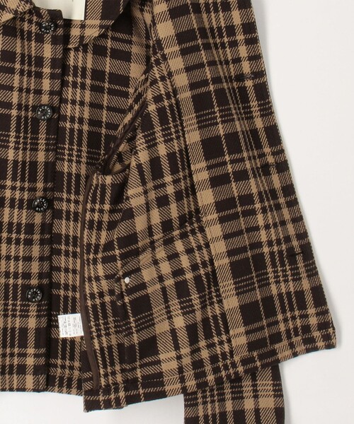 Mackintosh(マッキントッシュ)の「MACKINTOSH HUMBIE SL SHORT コットンチェック ショートブルゾン(ブルゾン・メンズ・ブラウン系その他・40/38/36)」の17枚目の写真