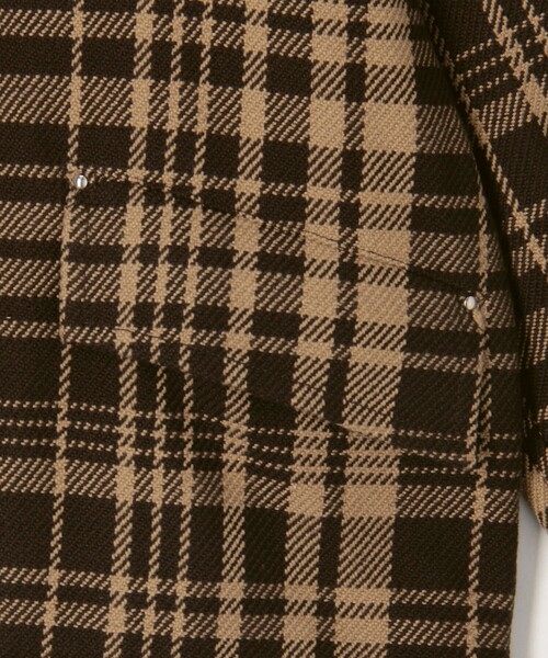 Mackintosh(マッキントッシュ)の「MACKINTOSH HUMBIE SL SHORT コットンチェック ショートブルゾン(ブルゾン・メンズ・ブラウン系その他・40/38/36)」の19枚目の写真