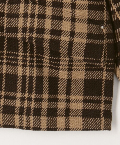 Mackintosh(マッキントッシュ)の「MACKINTOSH HUMBIE SL SHORT コットンチェック ショートブルゾン(ブルゾン・メンズ・ブラウン系その他・40/38/36)」の20枚目の写真