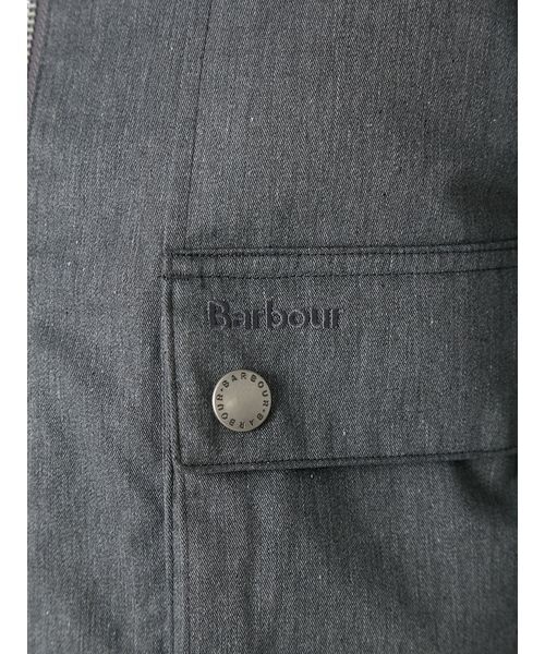 FRAY I.D(フレイアイディー)の「【撥水】【Barbour】ショートフライトジャケット(その他アウター・レディース・グレー/ベージュ・38/36)」の19枚目の写真